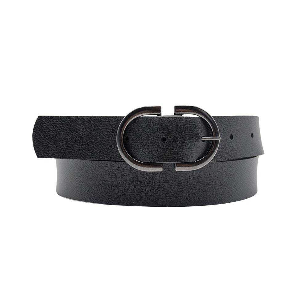 Cinto Feminino Fivela 2D Dupla Redonda Moda Atual Inverno Verão 96040 em Oferta na Shopee