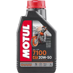 Óleo De Motor Motul Sintético 20w-50 Para Motos E Quadriciclos De 1 Unidade X 1l