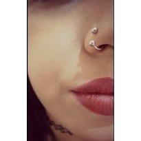 Piercing Ferradura Fina para Aba Nasal Ferradura Fininha em Aço Cirúrgico em Oferta na Shopee