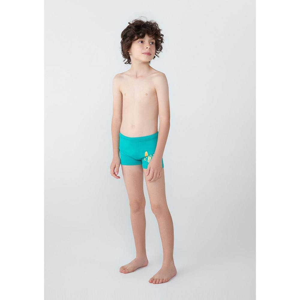 Sunga Infantil Boxer Com Estampa Hering Kids