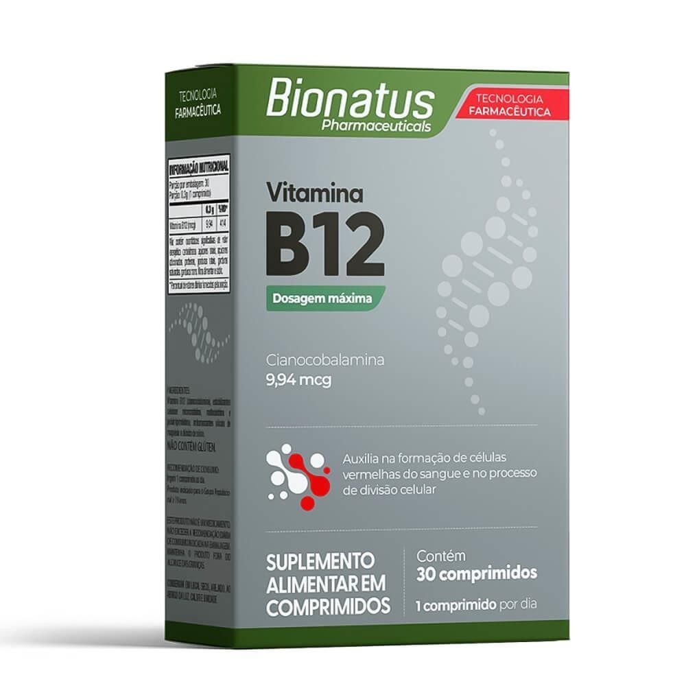 VITAMINA B12 COM 30 COMPRIMIDOS