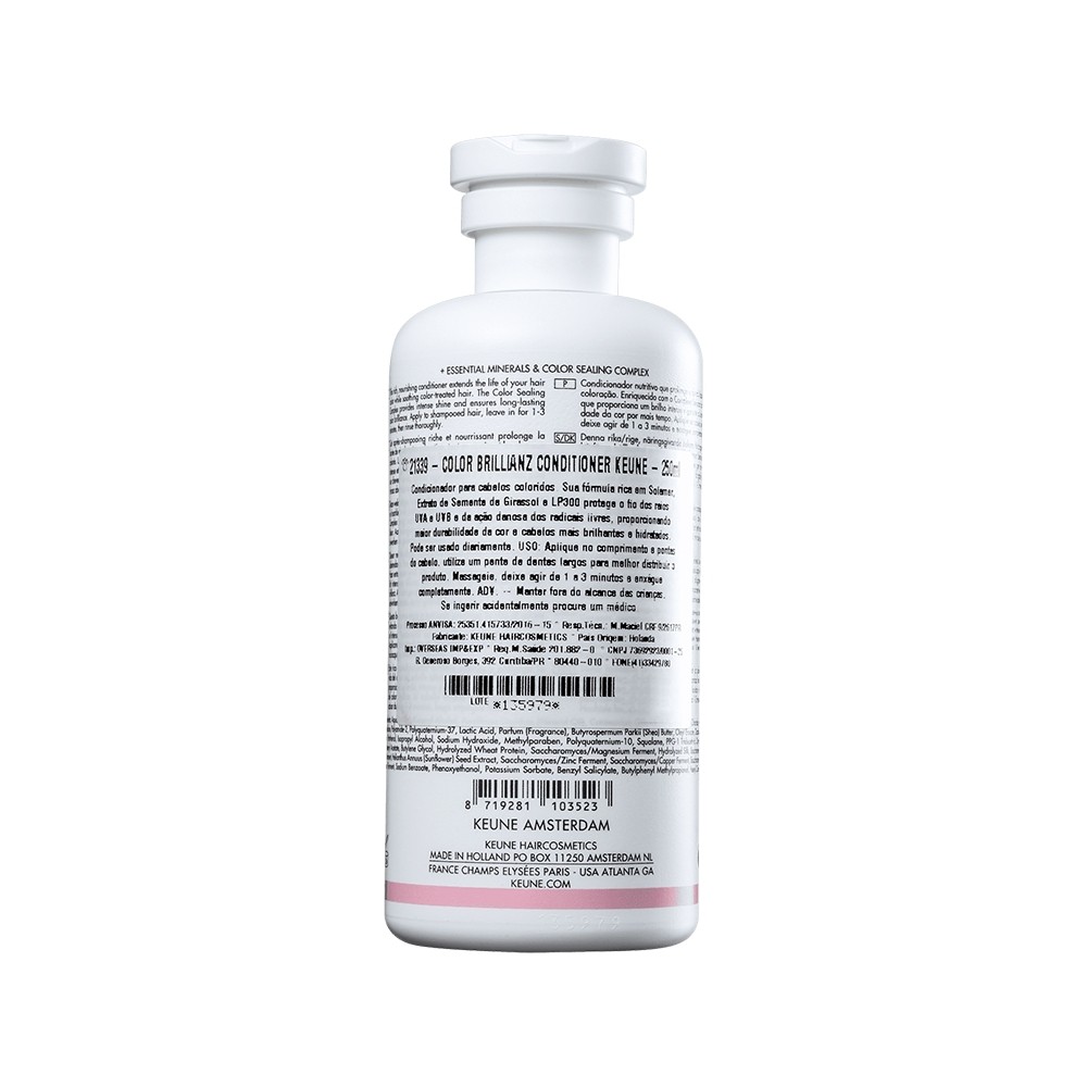 Condicionador Keune Care Color Brillianz – 250ml em Oferta na Shopee