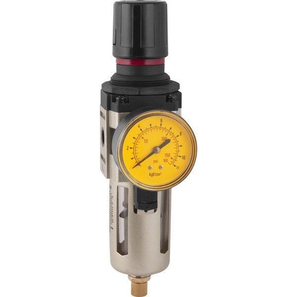 Filtro Regulador de Pressão 1/4 Npt Corpo Metálico Vonder - Home & Living