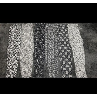 Calça de Malha Estampada Feminina