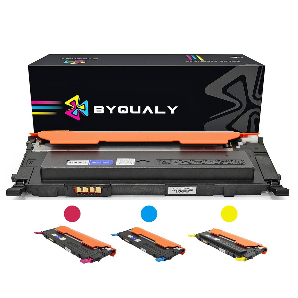 Toner Compatível para CLT-407S 407 ByQualy para CLP325 CLP320 CLX3185 CLX3185n CLX3185fn CLX3285