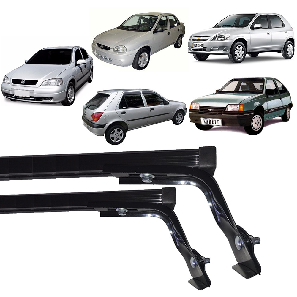 Rack de Teto Roca Corsa Kadet Astra Celta Fiesta CALHA 181CL