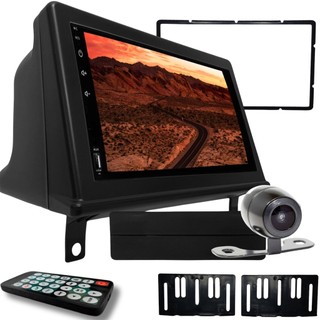 Kit Multimidia Mp5 Com Camera De Ré + Moldura Corsa Classic em Oferta na Shopee