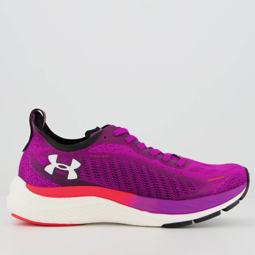 Tênis Under Armour Pacer Feminino Roxo em Oferta na Shopee