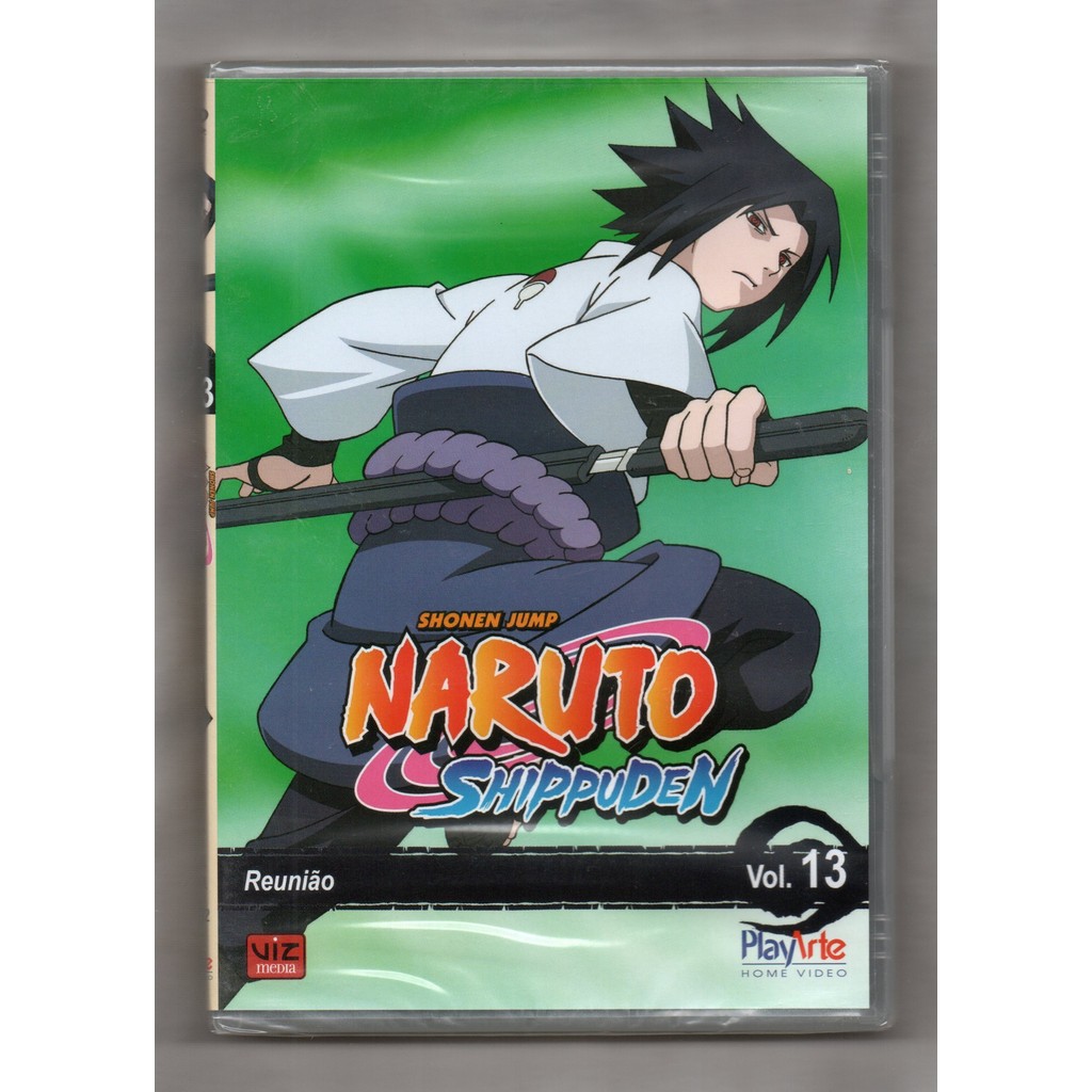 Naruto Shippuden Dvd Vol. 13 Reunião