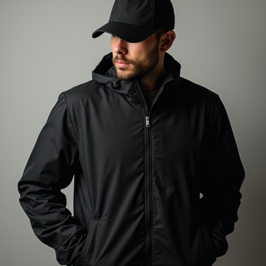 Jaqueta Corta Vento Casaco Masculino Tactel Leve Prático Confortável Moletom Inverno Outono Versátil