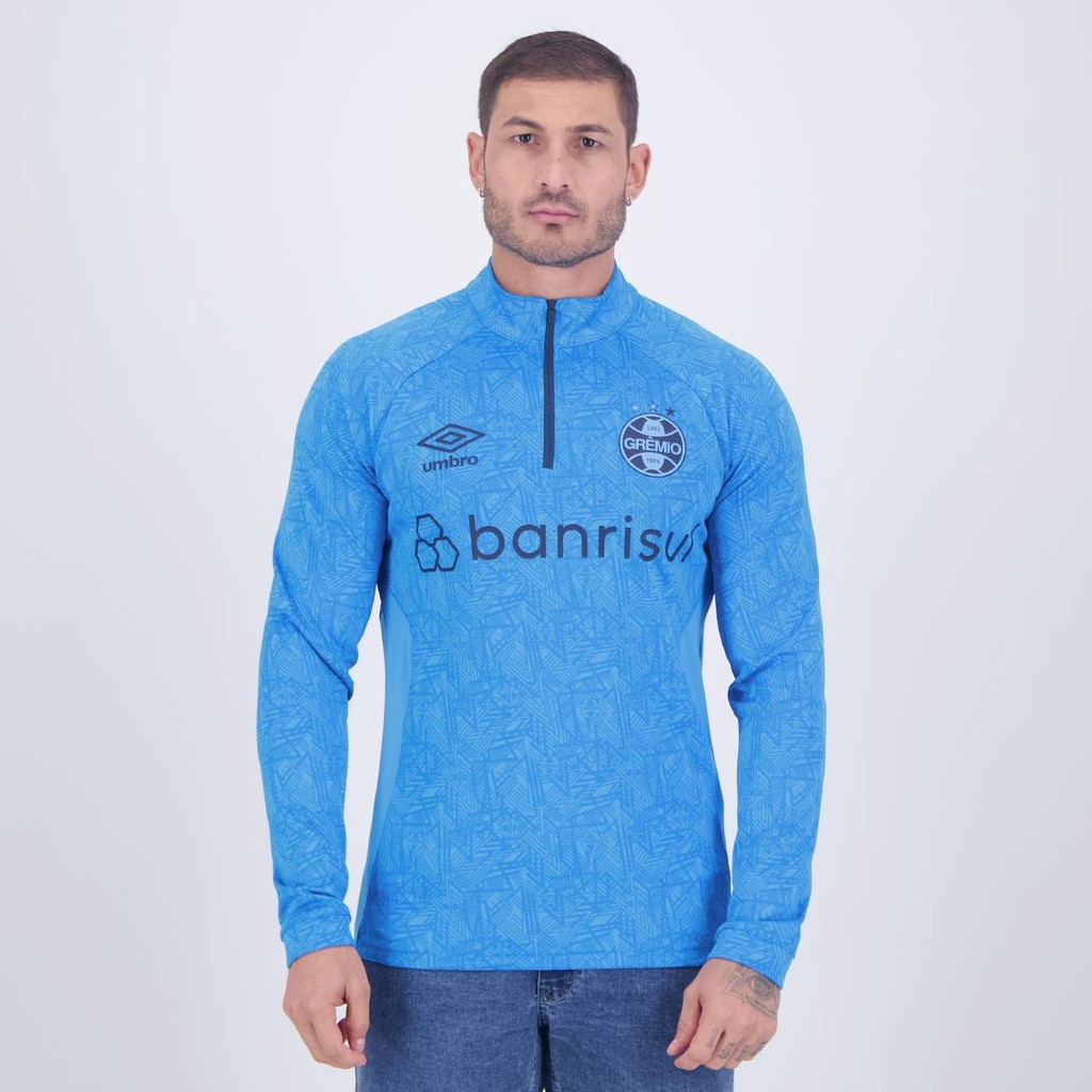 Blusão Umbro Grêmio Treino 2024 Azul - Sports & Outdoors