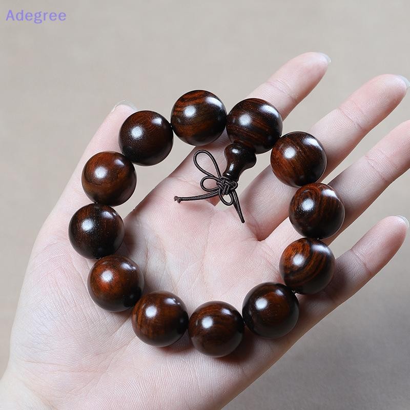 Adegree Natural Vermelho 10/12/15/18/20mm Contas De Madeira Pulseira Tibetano Budista Jóias Homens Mulheres Meditação Oração Nova em Oferta na Shopee