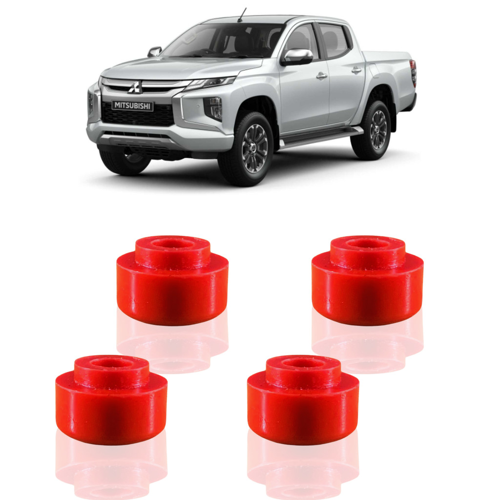 Gl/gls Kit 4 Buchas Superior Amortecedor Dianteiro L-200 -PU