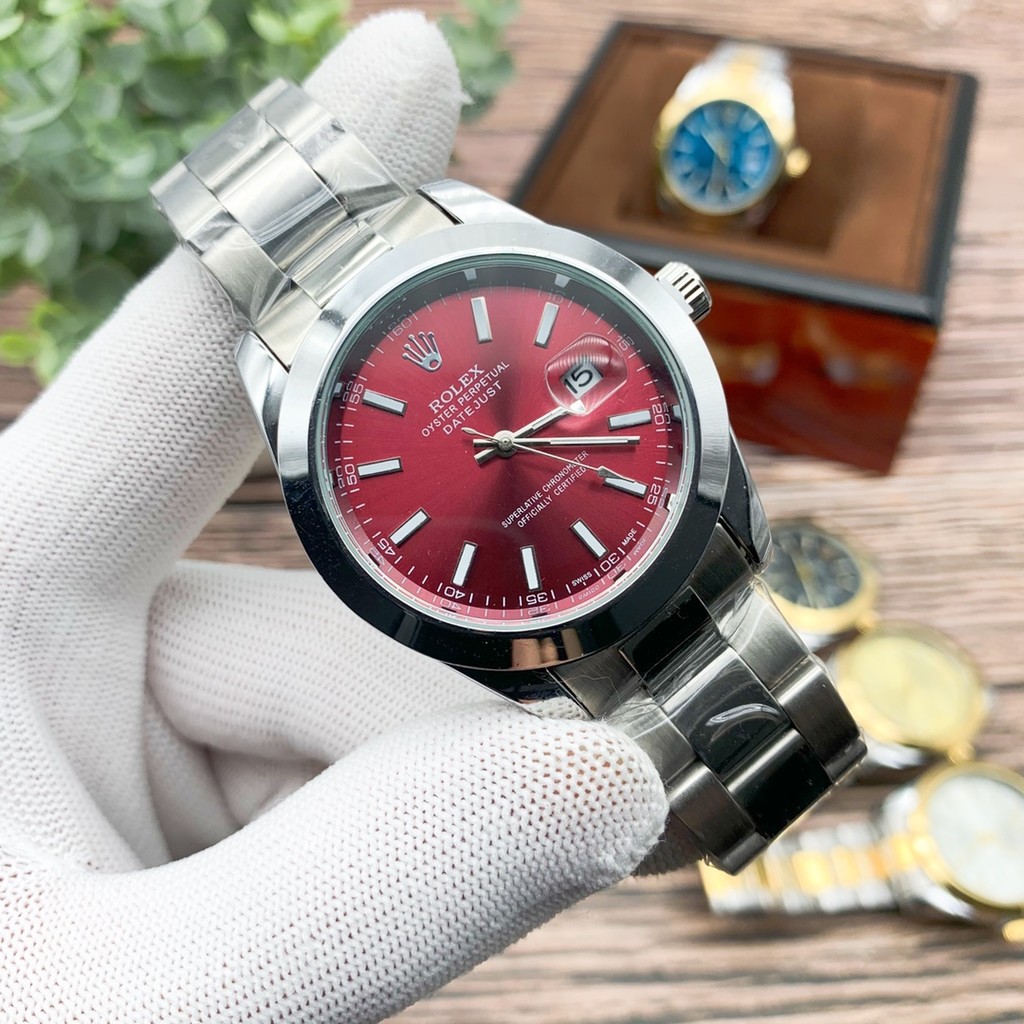 Rolex novo estilo relógio suíço à prova d'água negócios simples relógio de pulso movimento de quartzo dgyh
