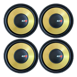 KIT 4 ALTO FALANTE ETM SUBWOOFER 12 POL EW 175W RMS 4 OHMS CORES