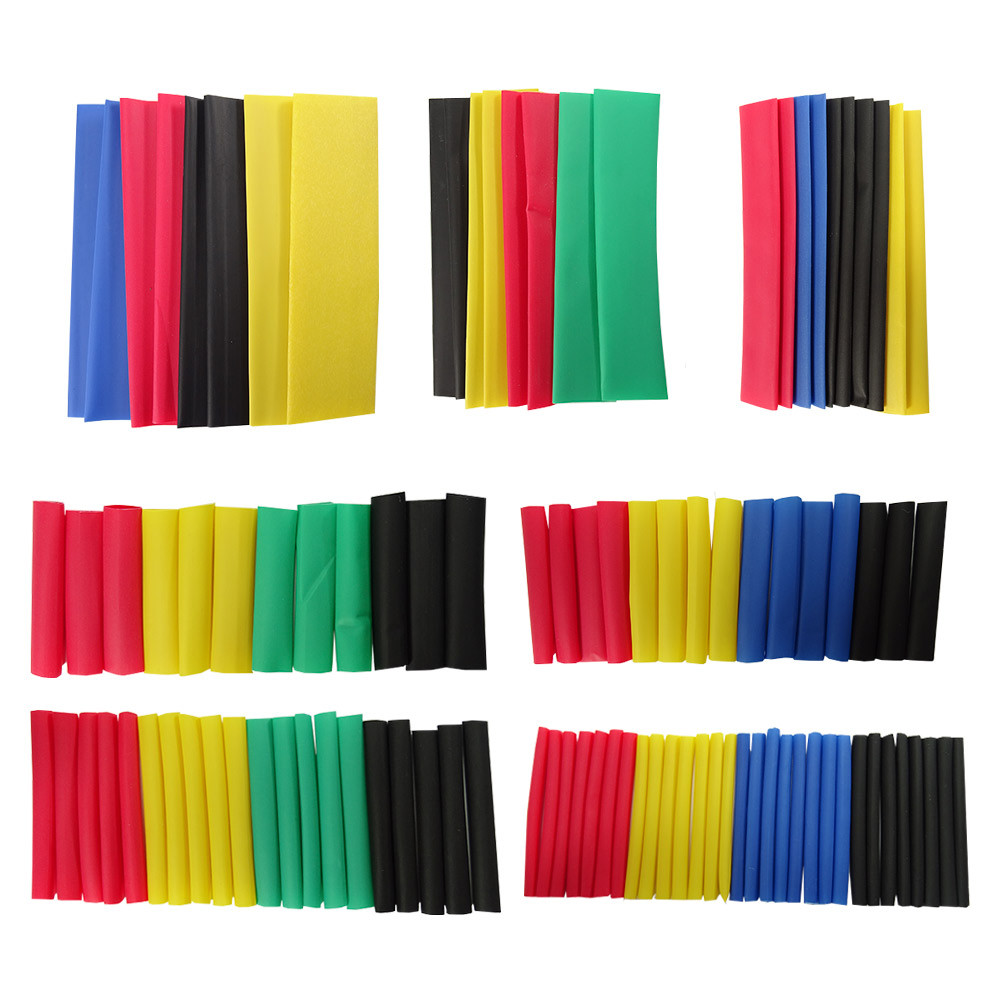 Kit 820 Espaguetes Termo Retrátil Tubo Isolante Multicores Sortidos Tozz