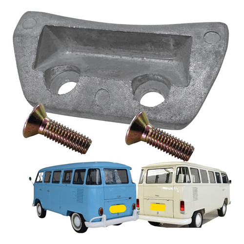 Batente + Parafusos Tampa Traseira Porta Malas Kombi Clipper em Oferta na Shopee