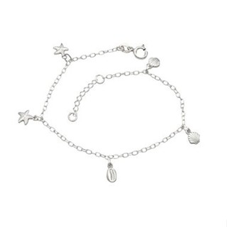 Pulseira Feminina de Prata 925 Buzio Concha e Estrela do Mar em Oferta na Shopee