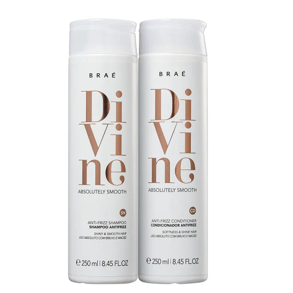 Brae Divine Anti Frizz Duo Home Care (2 Produtos) em Oferta na Shopee