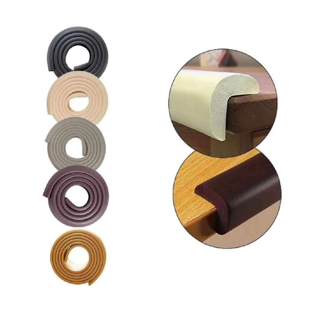 2 metros Rolo Protetor De Quina Canto E Borda Protege Bebe Crianca em Oferta na Shopee