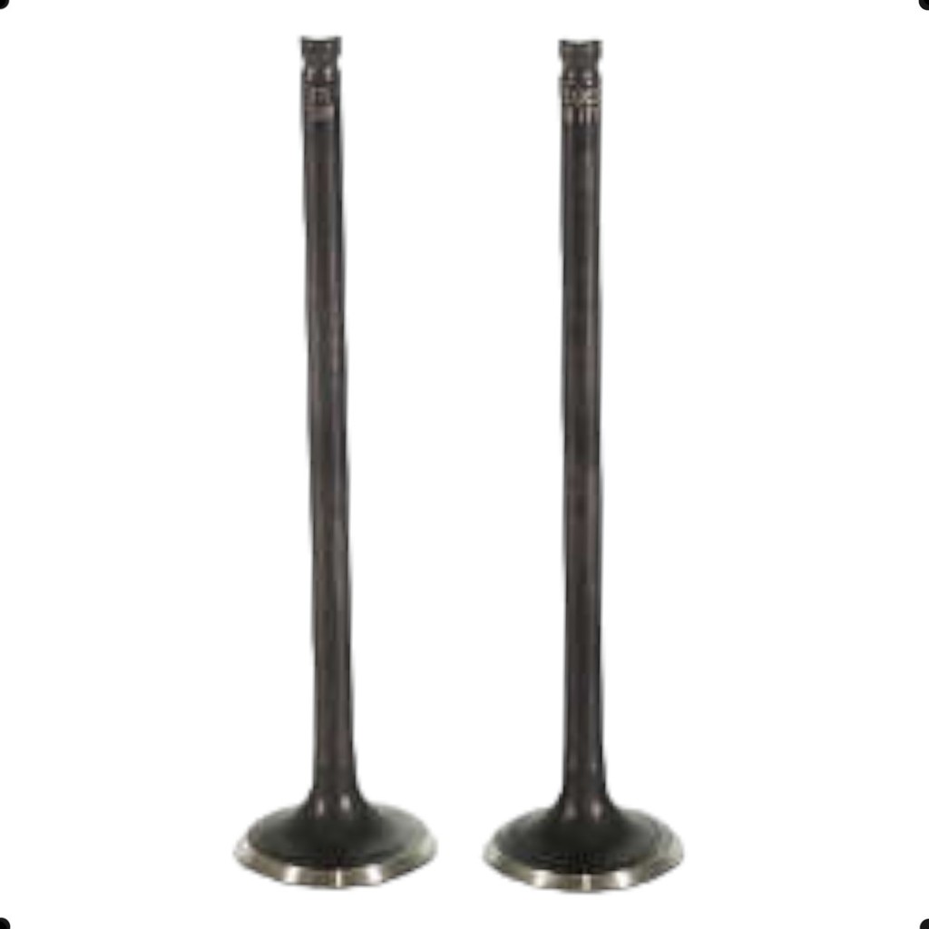 Kit Valvula De Admissao E Escape Metal Leve Para Honda Biz 125 2005 A 2022 — imagem 2 de 2