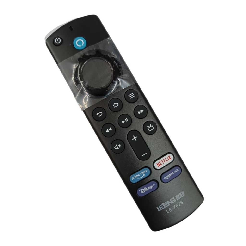 Controle Remoto Compatível Para Streaming Amazon Fire TV Stick Com Comando de  Voz Alexa