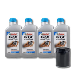 KIT TROCA DE ÓLEO 15W40 CASTROL + FILTRO (MOTOR FIRE) .