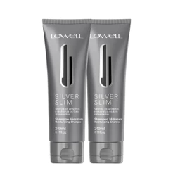 Kit Lowell Silver Hidratante Slim Shampoo (2 unidades)