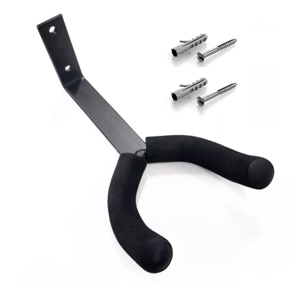 Suporte Parede Fixo Ukulele Guitarra Violão Baixo Saty Sp10f em Oferta na Shopee