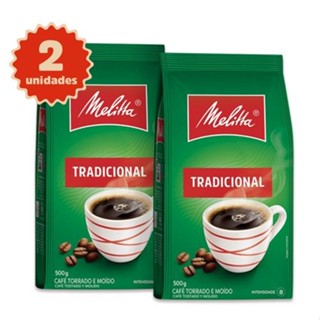 Kit 2 Cafés Melitta® Tradicional Pouch 500g em Oferta na Shopee