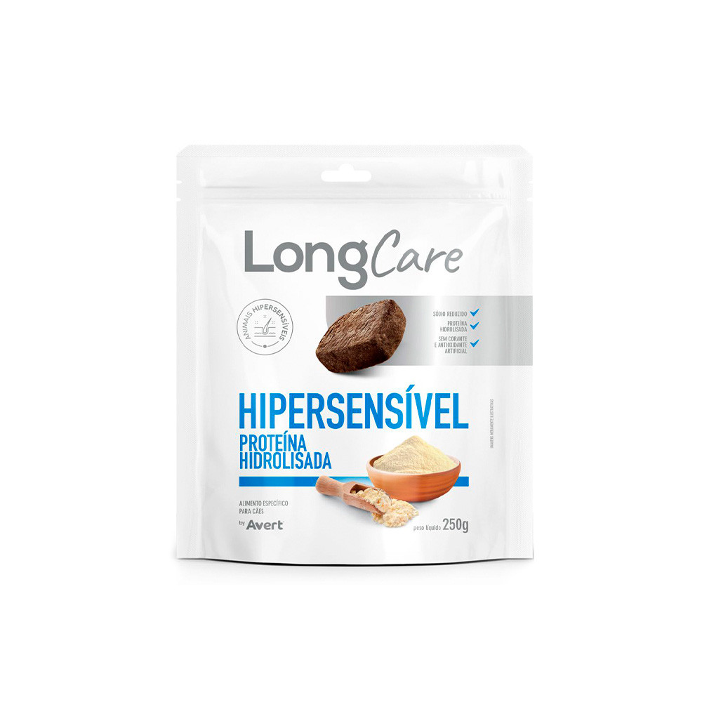 Longcare Hipersensível Proteína Hidrolisada 250g Bifinho para Cães em Oferta na Shopee