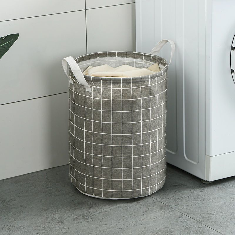 Cesto Organizador Multiuso Tecido Dobrável Roupa Brinquedos Lavanderia em Oferta na Shopee