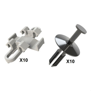 Kit 20 Grampos Spoiler Lateral Gm Astra Vectra Corsa Spin em Oferta na Shopee