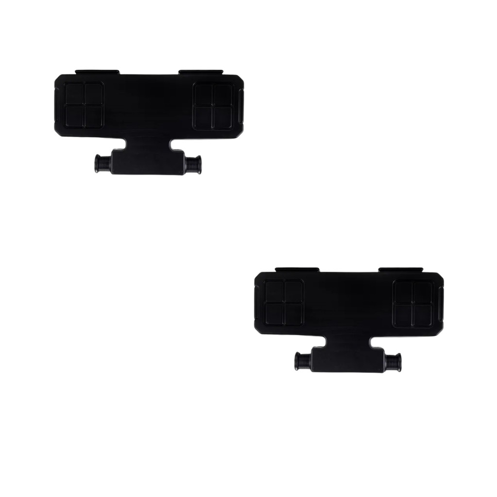 Kit 2 Caixas De Passagem De Ar Condicionado Split Infra Dreno Parede Instalação Preto