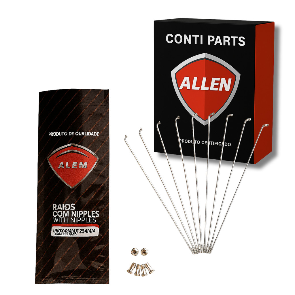 Raio Traseiro Inox CG XL125 83 a 99
