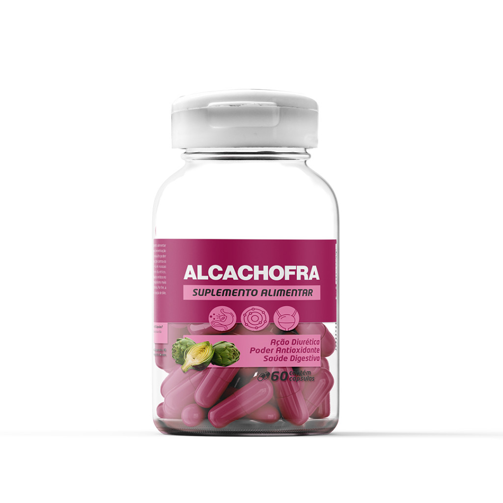 Suplemento Alimentar Alcachofra premium 1 pote 60 caps