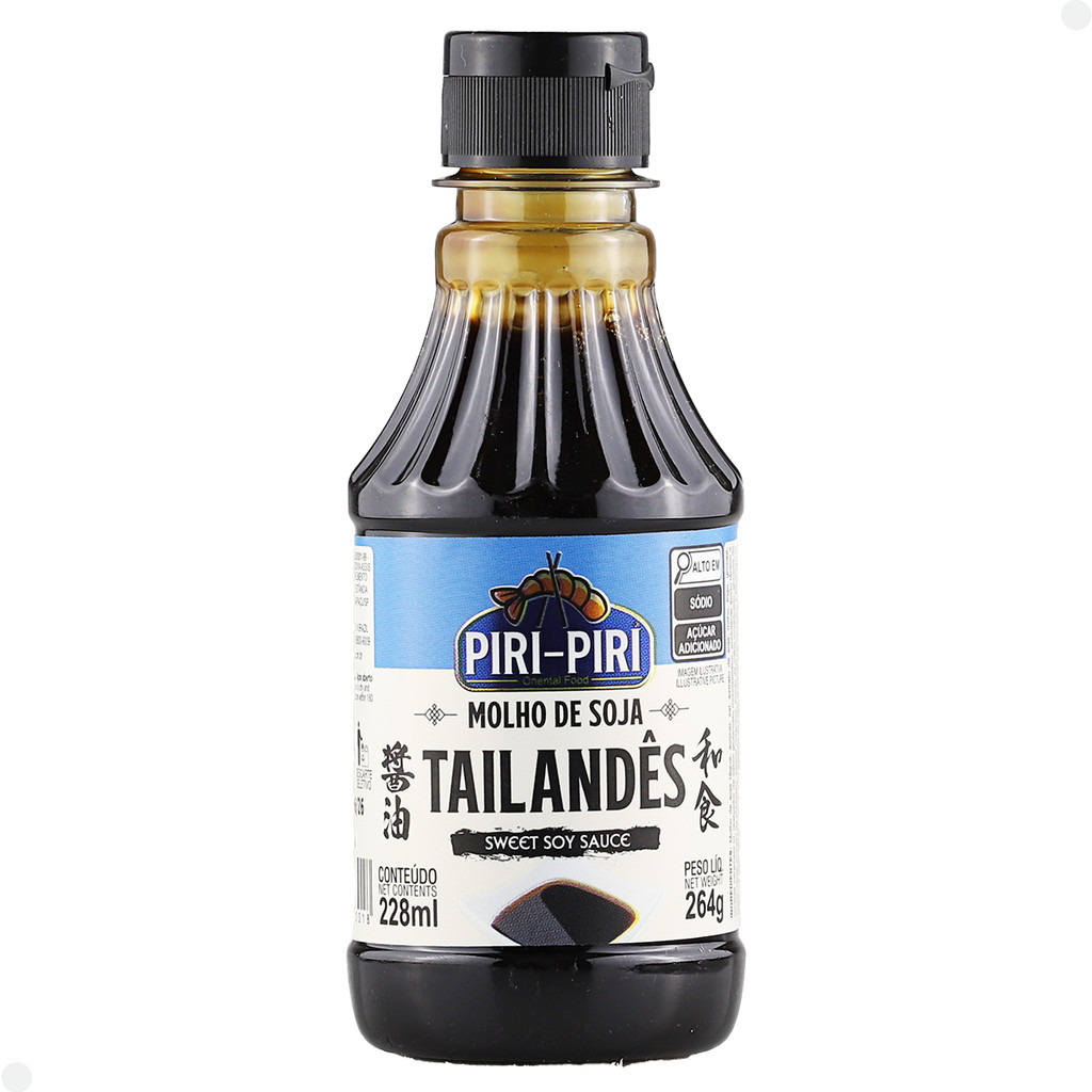 Molho de Soja Tailandês Piri-Piri 228ml