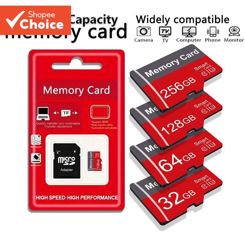 Cartão De Memória SD De Alta Velocidade Classe 10 32GB/16GB/4GB/8GB/256MB/512MB/128MB À Prova D'água , Adequado Para tab