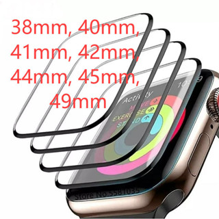 Película de Cerâmica 3D/9D Curvada para Apple Watch Series 38mm, 40mm, 41mm, 42mm, 44mm, 45mm, 49mm, S10/42MM, S10/46MM em Oferta na Shopee