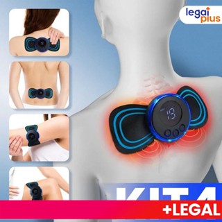 Mini Massageador Relaxante Muscular Portátil Elétrico Recarregável em Oferta na Shopee
