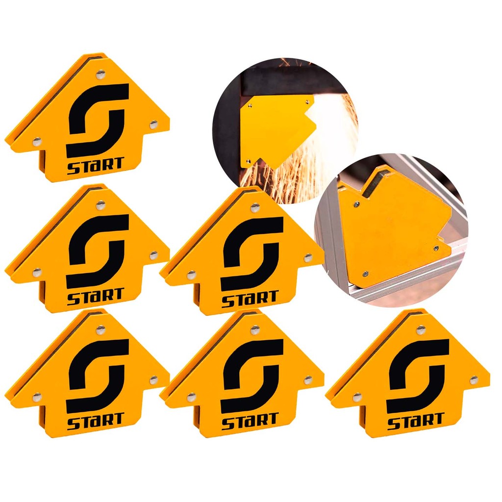 Esquadro Magnético P/ Solda Robusto 12kg Titanium 6 Unidades em Oferta na Shopee