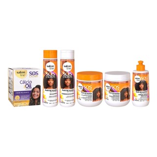 Kit Relaxamento e Hidratação para Cabelos Cacheados Salon Line em Oferta na Shopee