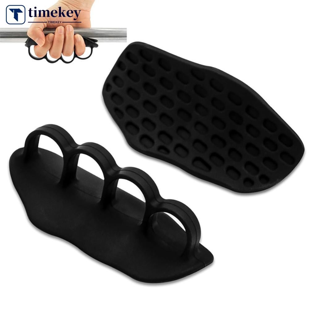 TIMEKEY 1 Par De Luvas De Silicone Para Treinamento Físico , Antiderrapante E Anti-Calos , Fortalecedor De Aperto De Qua
