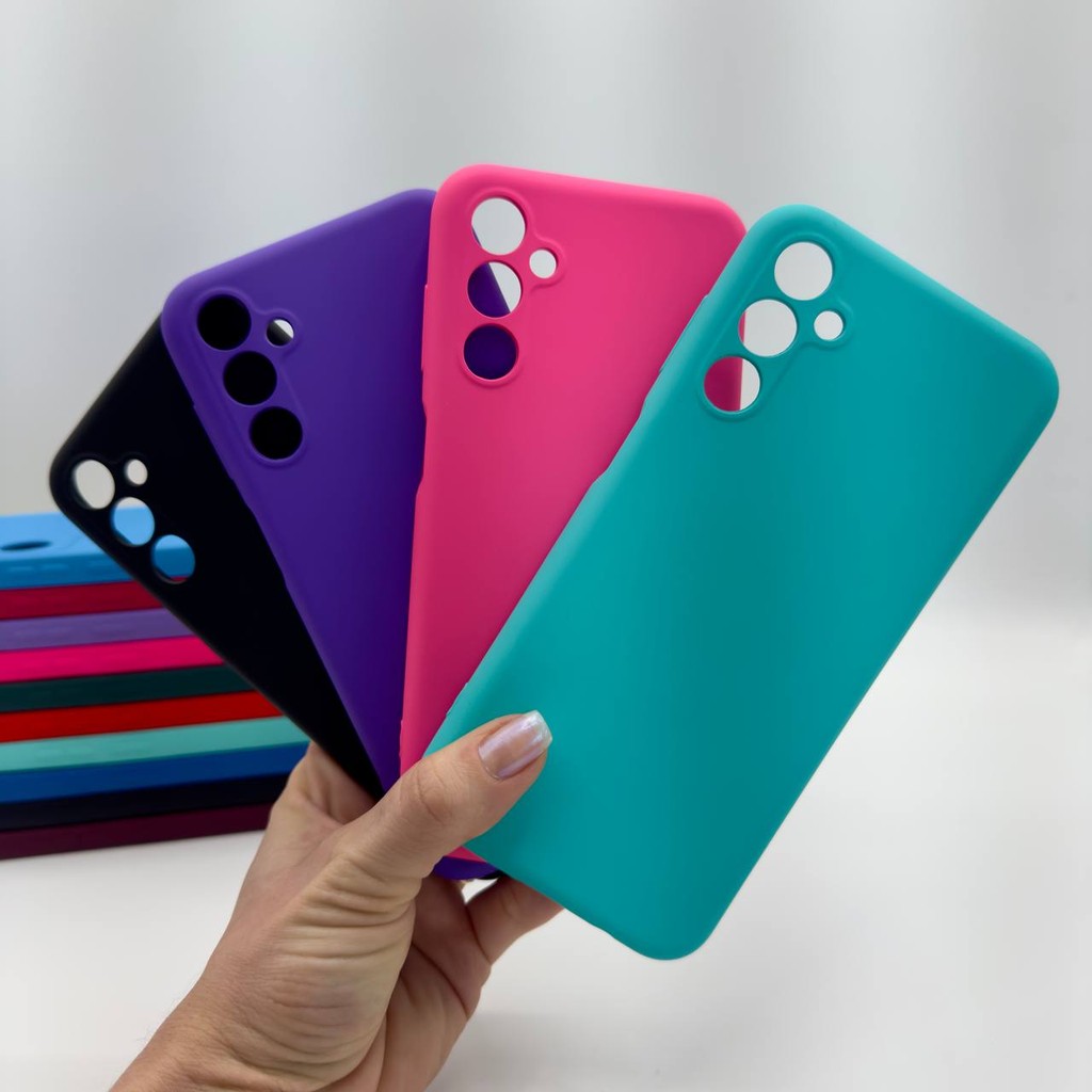 Capa Para Samsung Galaxy M34 Silicone Aveludada Capinha de Celular em Oferta na Shopee