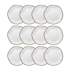 Jogo de 12 Pratos Sobremesa 21,5cm Oxford Ryo Maresia