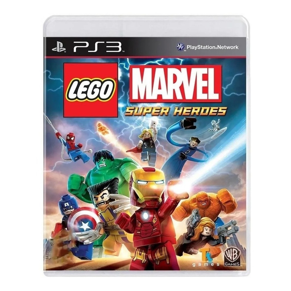 Ps3 Lego Marvel Super Heroes Físico