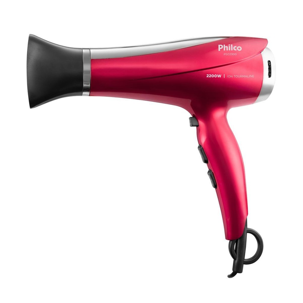 Secador de Cabelos Philco Bivolt 2200W PSC2300 Motor DC - Beauty