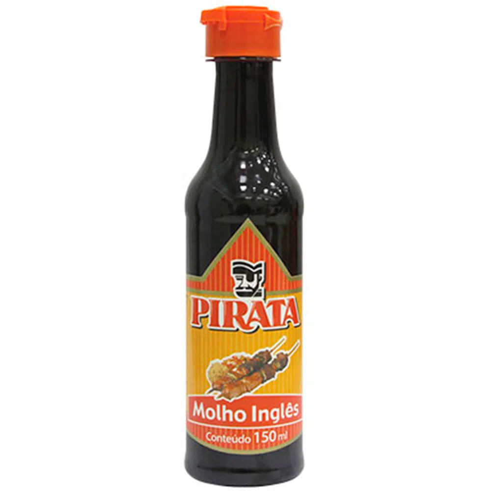 Molho Inglês Pirata 150ml - Food & Beverages