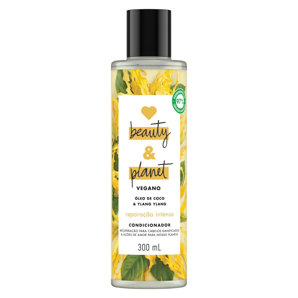 Condicionador Love Beauty And Planet Reparação Intensa 300ml - Beauty