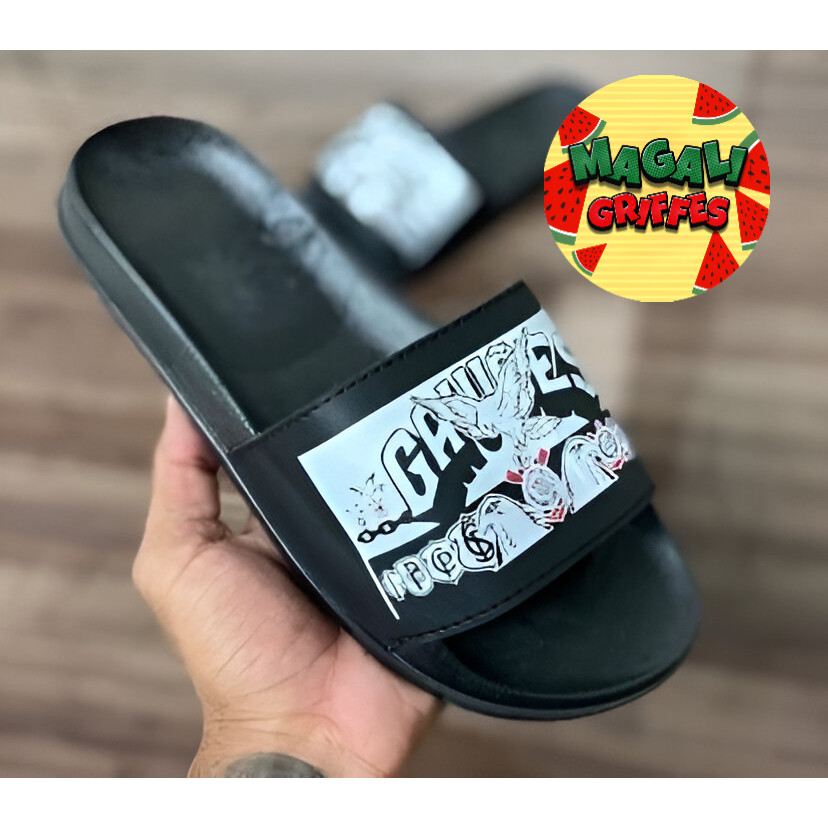 Chinelo Slide Corinthians Timão Gaviões da Fiel Masculino Lançamento Entrega Full Xpress